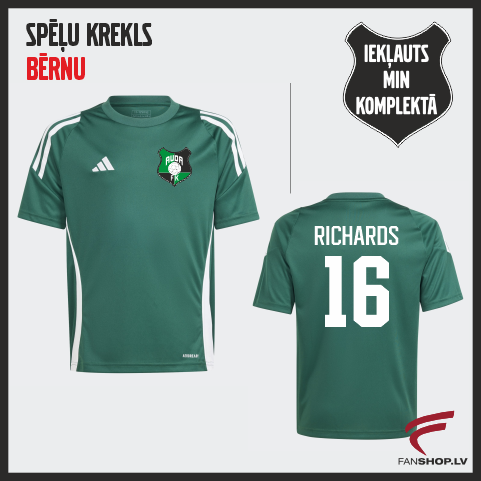 FK AUDA - spēlētāja komplekts - BĒRNU