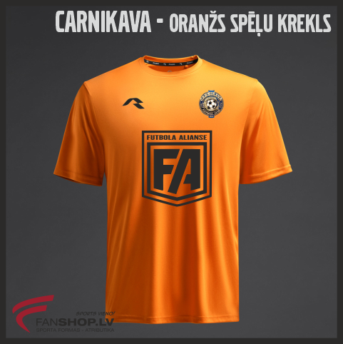FA - spēļu krekls ORANŽS